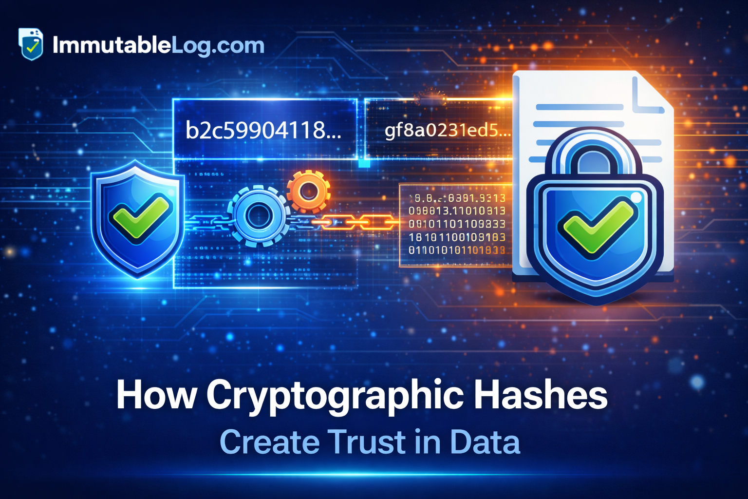 How Cryptographic Hashes Create Trust in Data — ImmutableLog